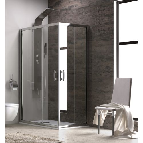 ΚΑΜΠΙΝΑ ΝΤΟΥΖΙΕΡΑΣ ΟΡΘΟΓΩΝΙΑ Karag FLORA 100 70x130xh 190 cm